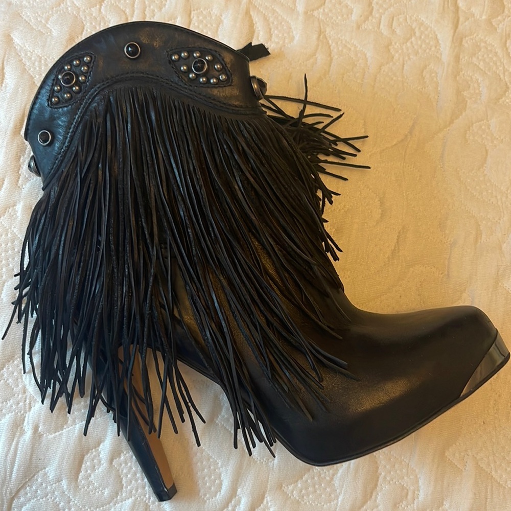 Sam Edelman Boots with fringe